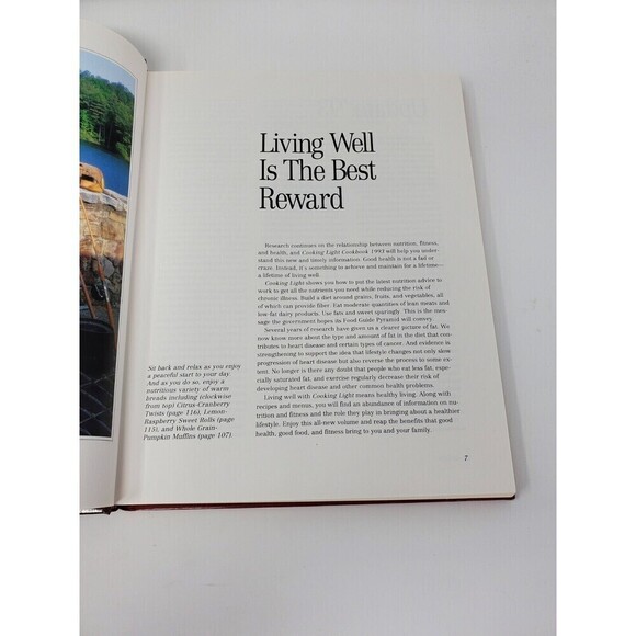 VINTAGE LOT COOKBOOKS COOKING LIGHT 1991 1992 1993 OXMOOR HOUSE HARDCOVER - Picture 5 of 12